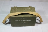 WW2 British Mk V Fullerphone. 1944 Dated. Nice.