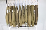 10 Pairs of US WW2 Enlisted OD Green Wool Uniform Pants.