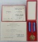 Polish Bronze Merit Protection of Public Order/Award Document/Temporary ID Card - Named