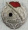 DDR East German Shooting Badge of the Kampfgruppen der Arbeiterklasse-Silver