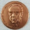 Rare DDR East German Otto Grotewohl (First Prime Minister) Bronze Table Medallion