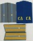 3 pair Soviet Russian Army Aviation Shoulder Boards