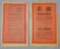2pcs- WW2 Allied Safe Conduct/Passage Leaflets Dropped To German Soldiers-ZG61 Variants