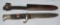 Hitler Youth Knife With Scabbard