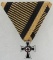 An Austrian Marian Cross of the German Knight Order Breast Badge with Ribbon