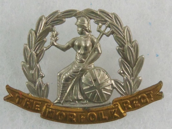 The Norfolk Regiment Cap Badge