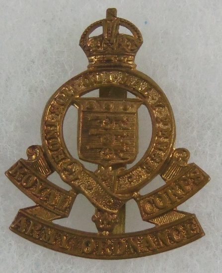 Royal Army Ordnance Corps Cap Badge