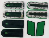 DDR East German Misc. Police Shoulder Boards-3 pair/Collar Tabs-1 pair