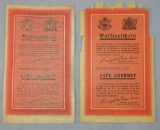 2pcs- WW2 Allied Safe Conduct/Passage Leaflets Dropped To German Soldiers-ZG61 Variants