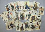 120+ German Cigarette  Cards Depicting German Uniforms 1864-1914-Distributed by The SA