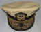 Exceptional WW2 Period US Navy Captain's Visor Cap