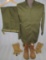 Rare WWII Period U.S. Navy N-3 Utility Shirt/Trousers/N-1 