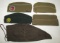 5pcs-Misc. WW1/WW2 Garrison Caps-Ditty Bag-CCC And Wisconsin National Guard