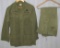 2pcs-Vietnam War Period 3rd Pattern Rip-Stop Poplin Jungle Combat Jacket W/Pants-Airborne Named