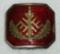 Rare Pre/Early WW2 Latvian Civil Guard Officer's Badge/Belt Buckle-Waffen SS Latvian Volunteer?