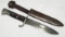 Early Hitler Youth Knife W/Scabbard-