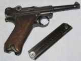 1940 Mauser Code 42 Luger-Frame Is Import Stamped-Original Finish Except Frame-Excellent  Shooter!