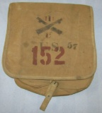 U.S. Army M1902 Field Mess Haversack With Artillery Unit Markings