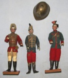 4pcs-Early 1900's Composite Polish/Hungarian Cavalry Soldier 