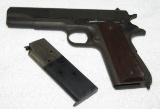 Exceptional M1911 A1 .45 Cal. Pistol By Remington Rand-1943 Serial Number