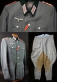 WW2 Panzer Officer Tunic/Pants-Named To KIA Knights Cross/DKG Recipient