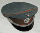 Feldgendarmerie Police Officer's Visor Cap-Named