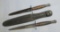 2pcs-3rd Pattern Fairburn Sykes Style Fighting Knives