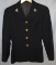 WW2 Period US Navy Women's W.A.V.E.S. Navy Blue Blazer-Size 12L-Named