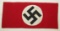 Small Double Sided NSDAP Flag With Sewn Pole Loop