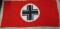 Scarce WWII German Vehicle Identification Pennant/Flag