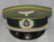 WW2 German Signals Officer's Visor Cap By EREL