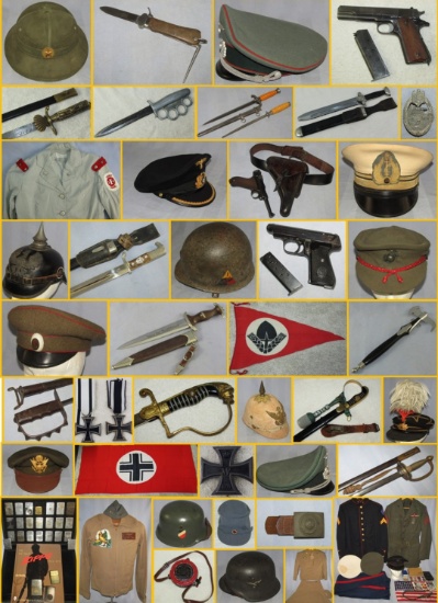 MILITARY COLLECTIBLES AUCTION  SEPT. 29 2020 4:30