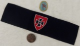 3pcs-NSRKB Armband-Rare NSRKB Flag Bearer Armband Device-1939 Rally Badge