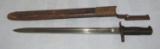 1913 Dated Springfield Armory rifle Bayonet With Scabbard