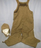 WW2 Period U.S. Tanker 2nd Model Overalls/Cap