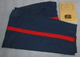 3pcs-WW2 Named USMC Dress Pants-EGA Belt Buckle-Restricted Japan Forces Handbook