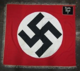Rare Pre/Early WW2 NSDAP/NSKK Double Sided District Banner With Pole Rings