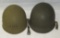 WW2 Period Fixed Bale/Front Seam M1 Helmet W/Firestone Liner