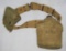 WW2 Period U.S. Web Belt W/Canteen/Jungle 1st Aid Pouch-Named To Officer