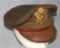 WW2 Period U.S. Army/Army Air Corp Officer's True Crusher Visor Cap 