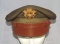 WWII Period U.S. Army/Air Corp Officer's OD Visor Cap-Named-Quality Maker Of 