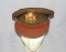 Fine Quality Doeskin OD Wool WW2 U.S. Army/Air Corp Officer's Visor Cap-