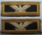 Rare Indian Wars Period U.S. Army Staff Officer's Field Rank Shoulder Tabs For Colonel Rank