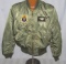 Vietnam War Period  USAF Bomber Pilot Jacket-Model L-2B-Named-1970 Dated