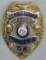 Scarce & Obsolete Vintage Monticello, Georgia Police Commissioner's  badge W/Wallet Clip