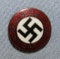 Scarce Lapel Button Hole NSDAP Party Pin-RZM M1/72- Zimmermann
