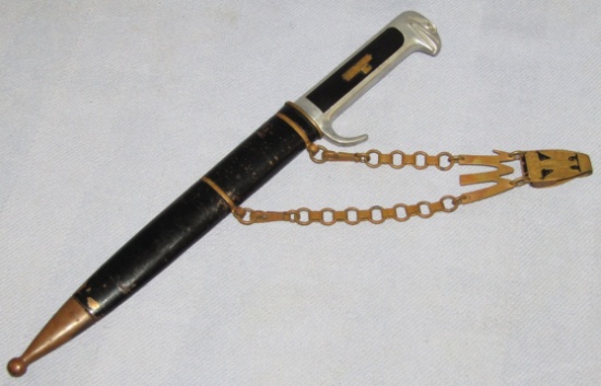 M1937 Italian MVSN Fascist Leader's Chained Dagger
