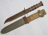 WW2 USN Mark 2 Fighting Knife-Scarce Maker Of Robeson Cutlery Co.