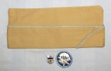 3pcs-WW2 U.S. Army Glider Troops Garrison Cap-Officer's Cap Patch-325th Glider Insignia