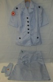 WWII U.S. American Red Cross Nurse Volunteer 3pc Jacket/Skirt/Hat Uniform